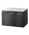 FBB-59B* SOLID DOOR BLACK BACK BAR CHILLER