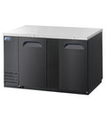 FBB-69B* SOLID DOOR BLACK BACK BAR CHILLER