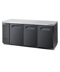 FBB-80B* SOLID DOOR BLACK BACK BAR CHILLER