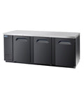 FBB-90B* SOLID DOOR BLACK BACK BAR CHILLER