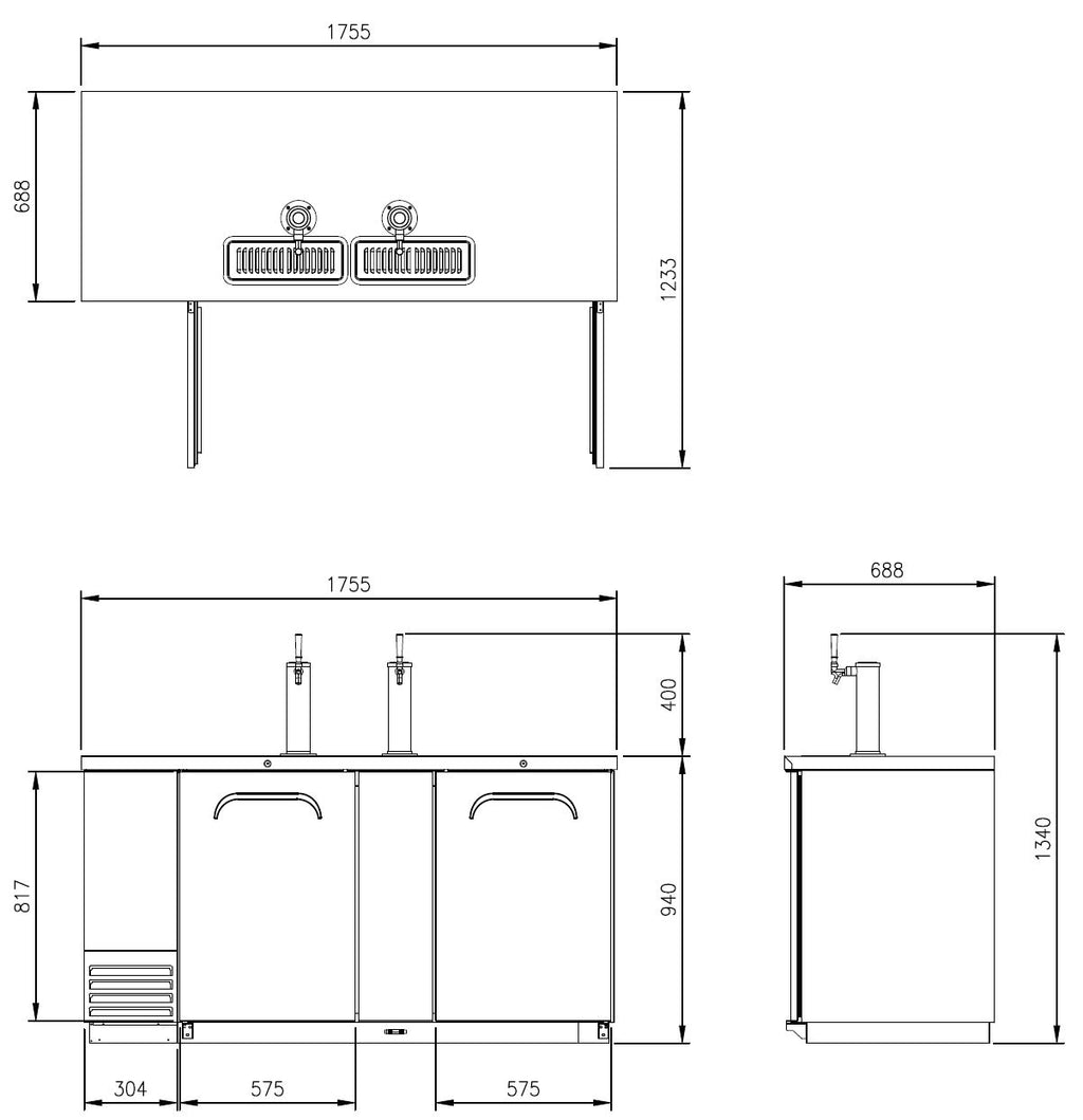 FBD-69B* BEER DISPENSER