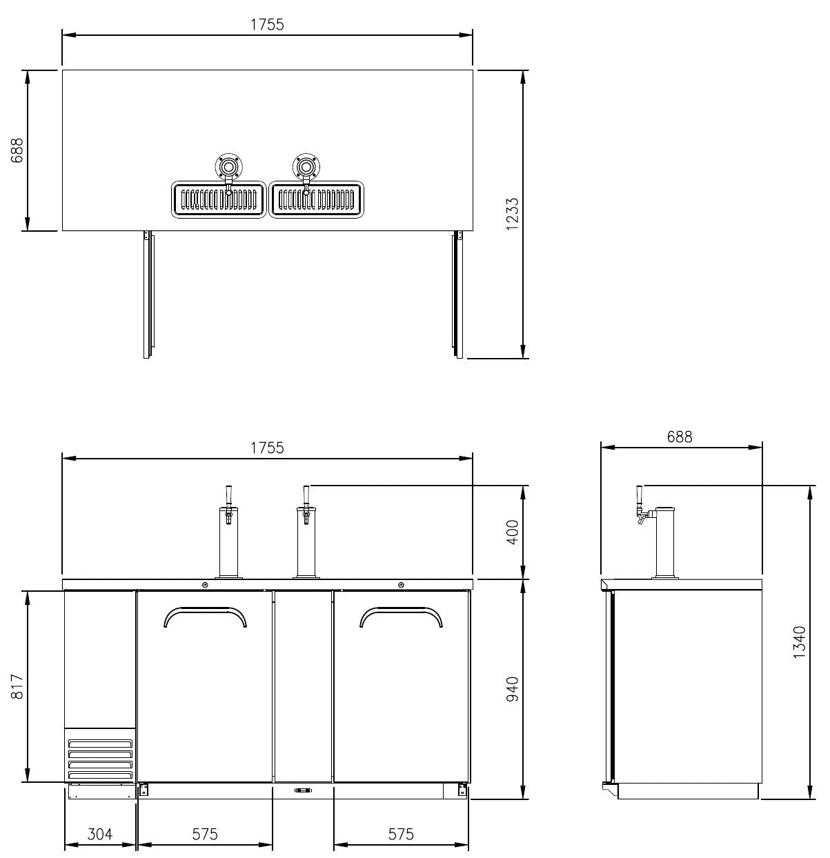 FBD-69B* BEER DISPENSER