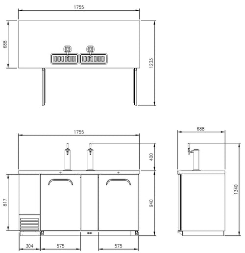 FBD-69B* BEER DISPENSER