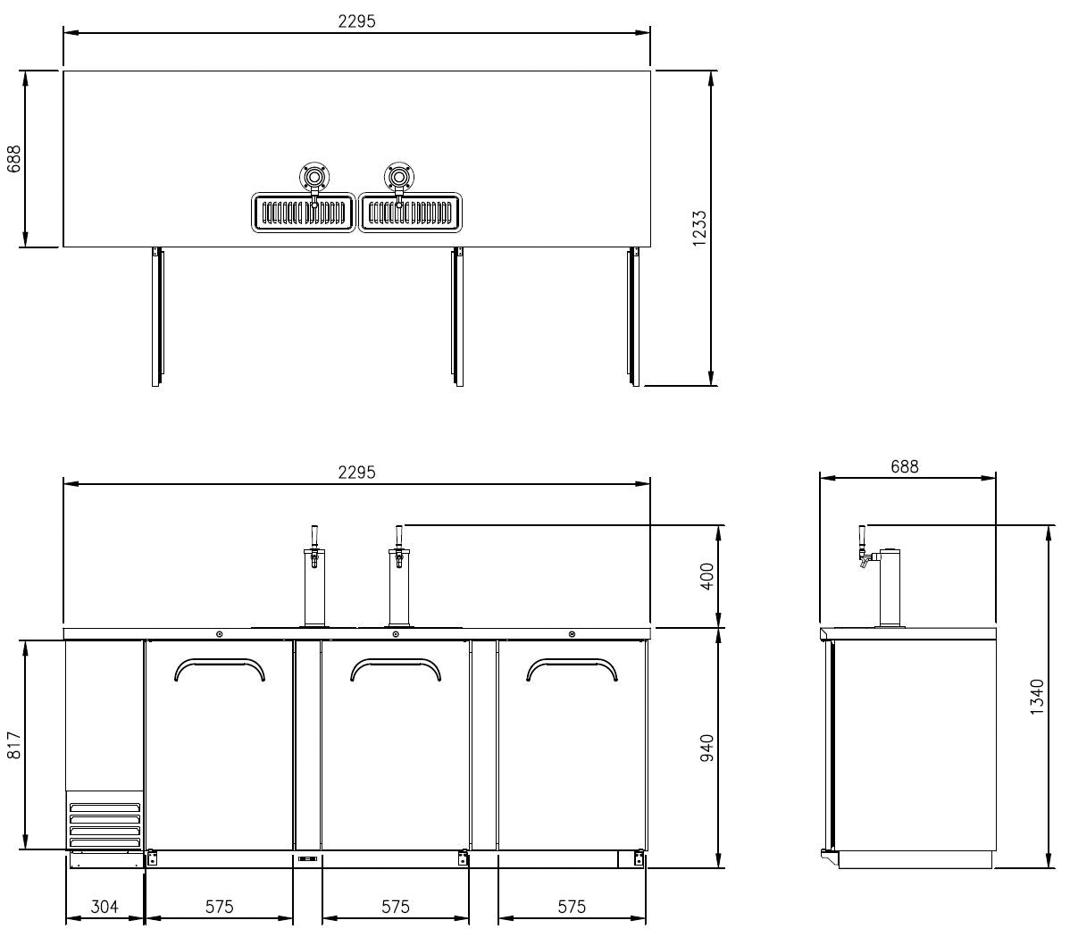 FBD-90B* BEER DISPENSER