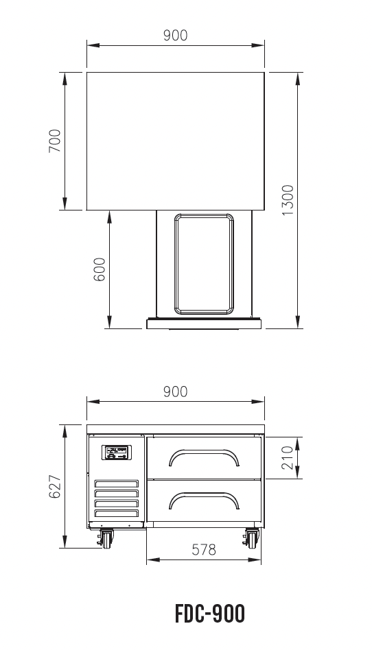 FDC-900 Chef base