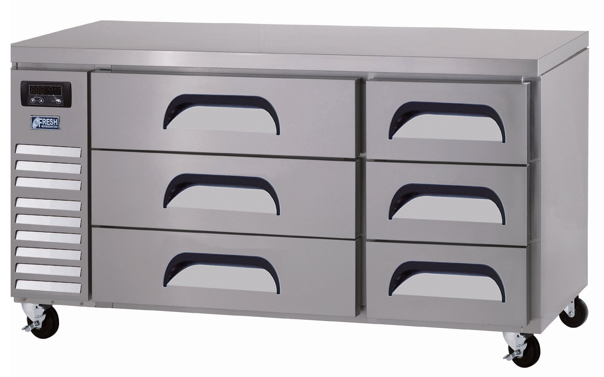 FDU-1500 6 DRAWERS UNBERBENCH FRIDGE