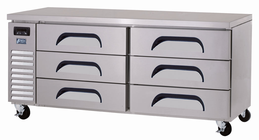 FDU-1800 6 DRAWERS UNBERBENCH FRIDGE