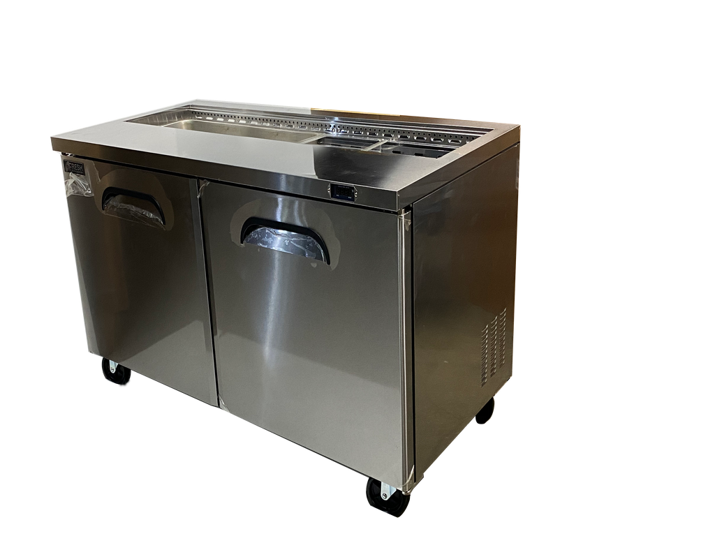 FST-48* Sliding lids over blown air well