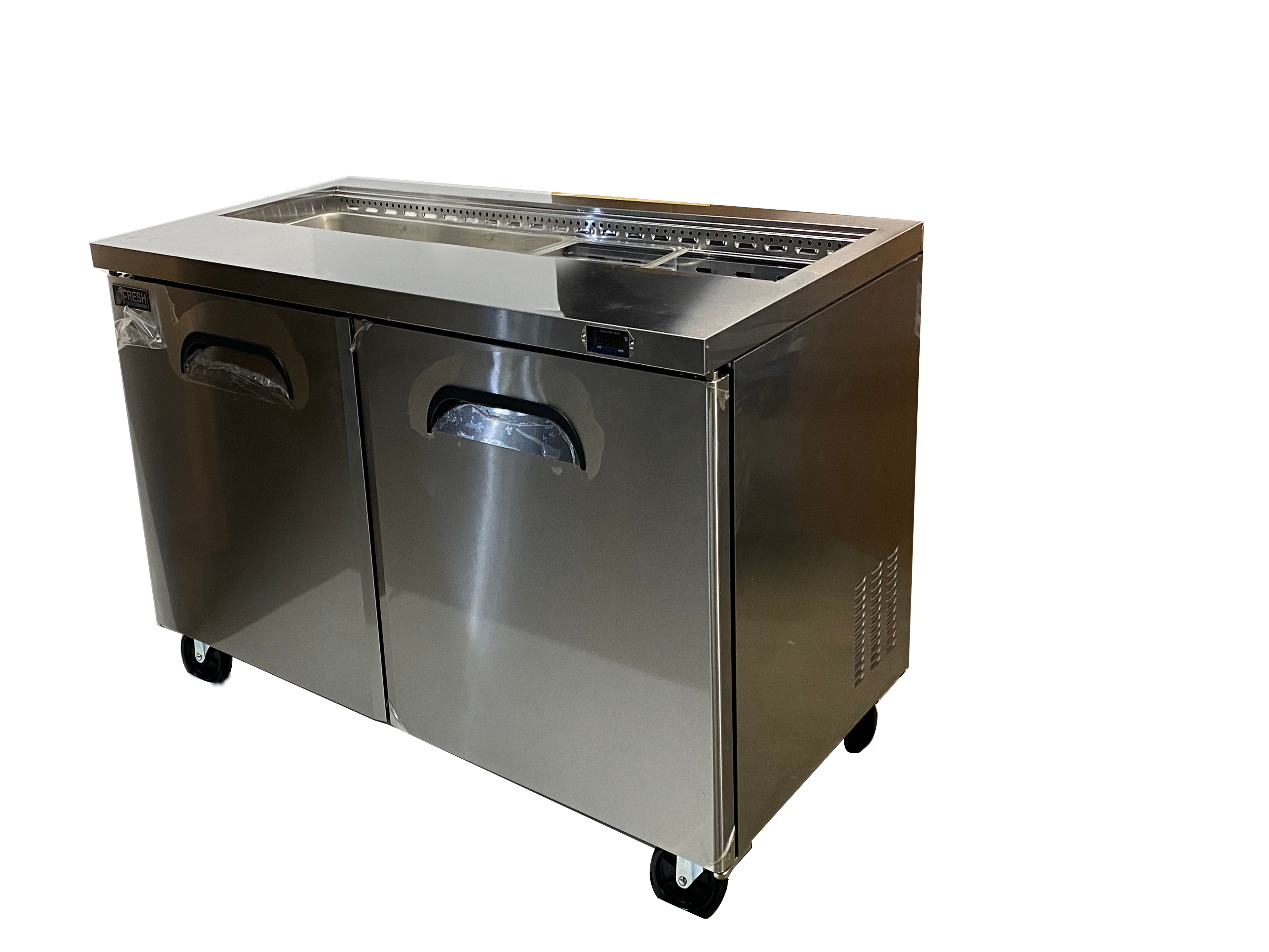 FST-48* Sliding lids over blown air well