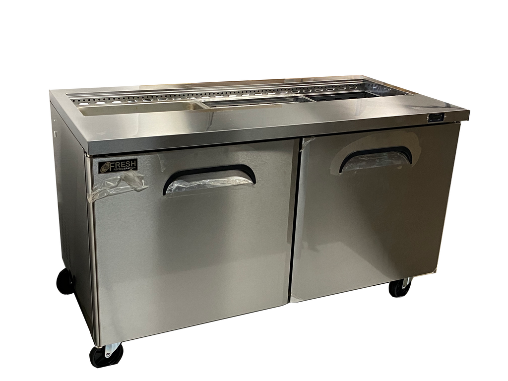 FST-60 Sliding lids over blown air well