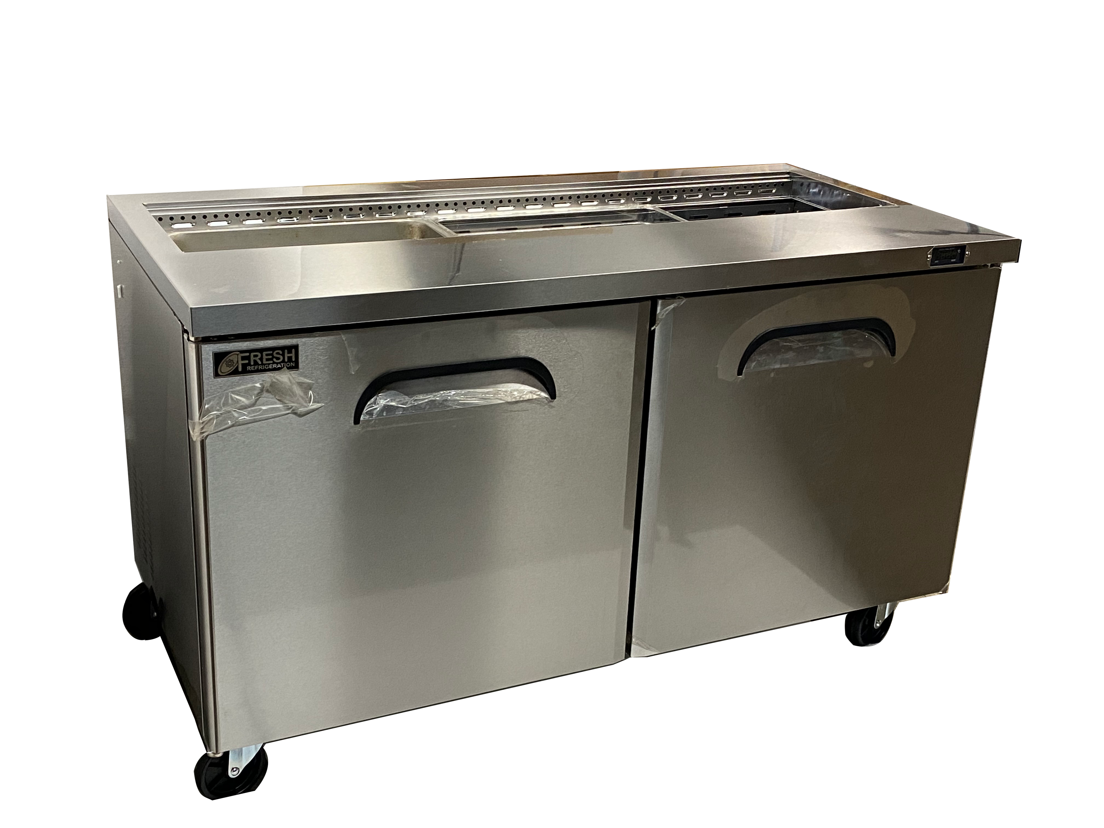 FST-60 Sliding lids over blown air well