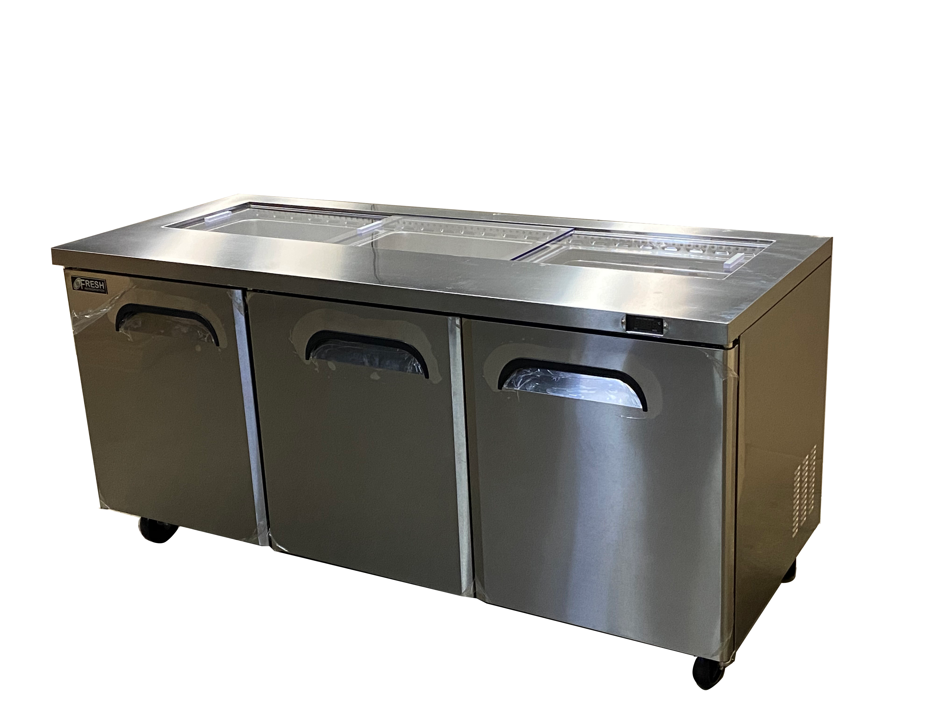FST-72 Sliding lids over blown air well