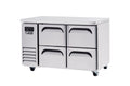 FT-1200R-D4* 4 DRAWERS BENCH FRIDGE