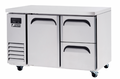 FT-1200F-D2* 1 DOOR AND 2 DRAWERS BENCH FREEZER