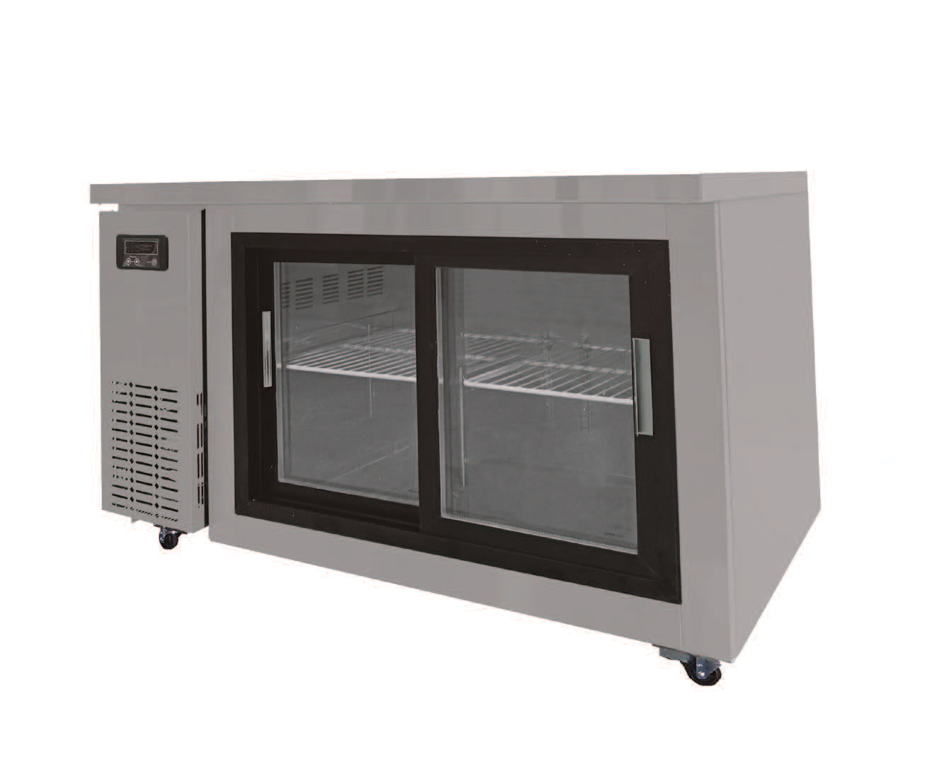 FT-1500R-SL SLIDING DOOR UNDERBENCH - Glass Doors