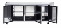 FT-2100R-PT SOLID DOOR PASS THROUGH BENCH FRIDGE