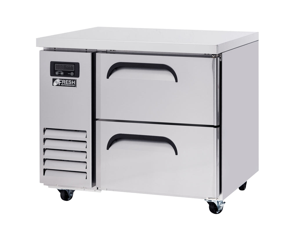 FT-900F-D2* 2 DRAWERS BENCH FREEZER