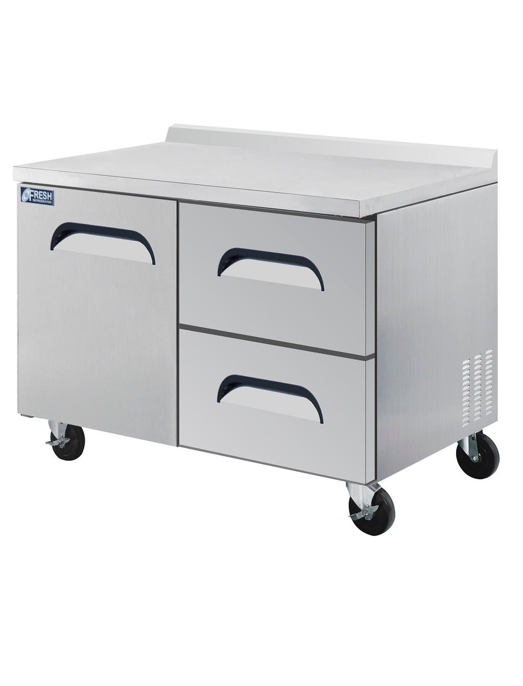 FWR-36-D2 Worktop Refrigerator Drawer with Splashback
