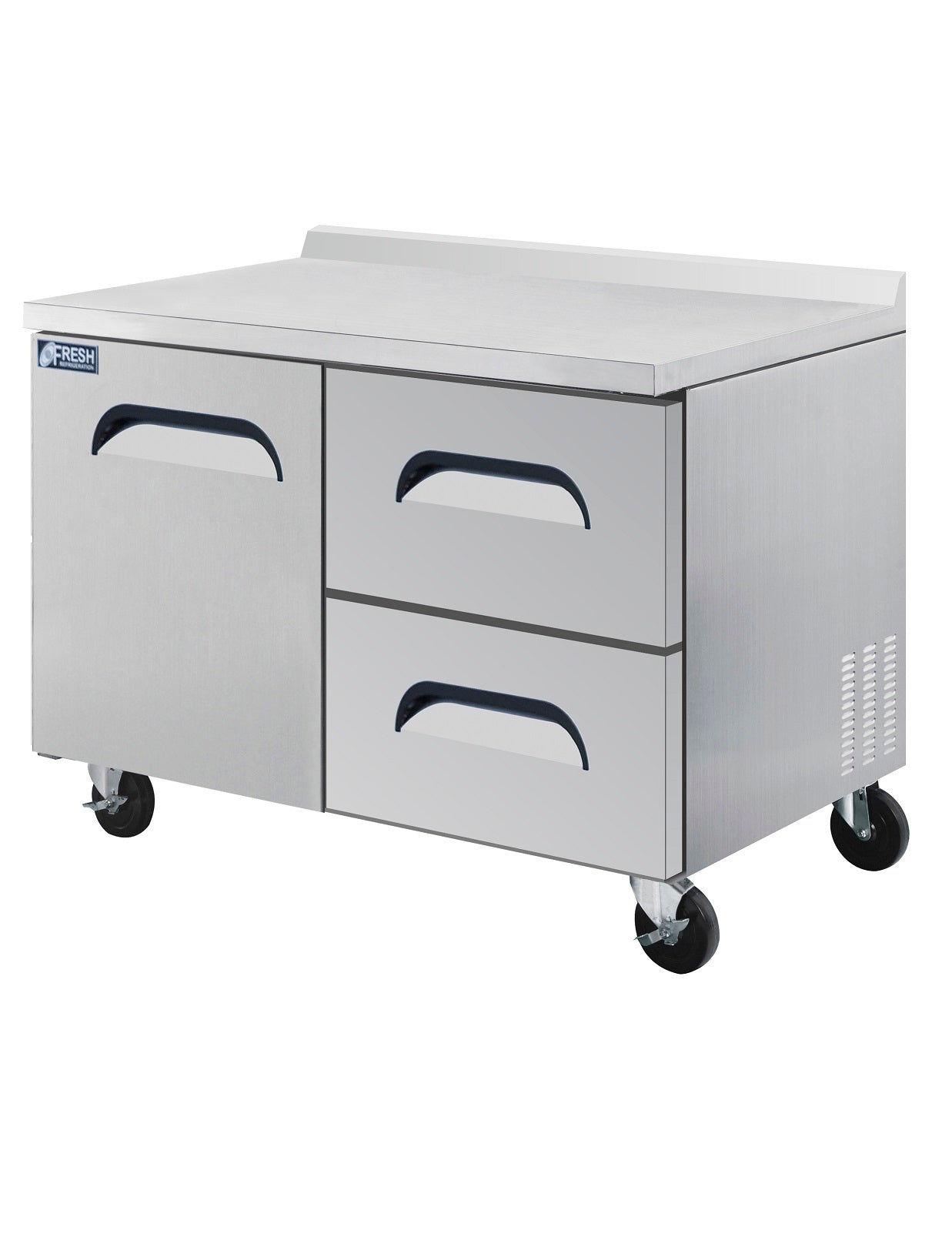 FWR-36-D2 Worktop Refrigerator Drawer with Splashback