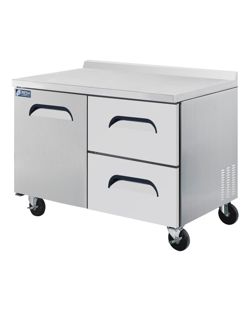 FWR-48-D2 Worktop Refrigerator Drawer with Splashback