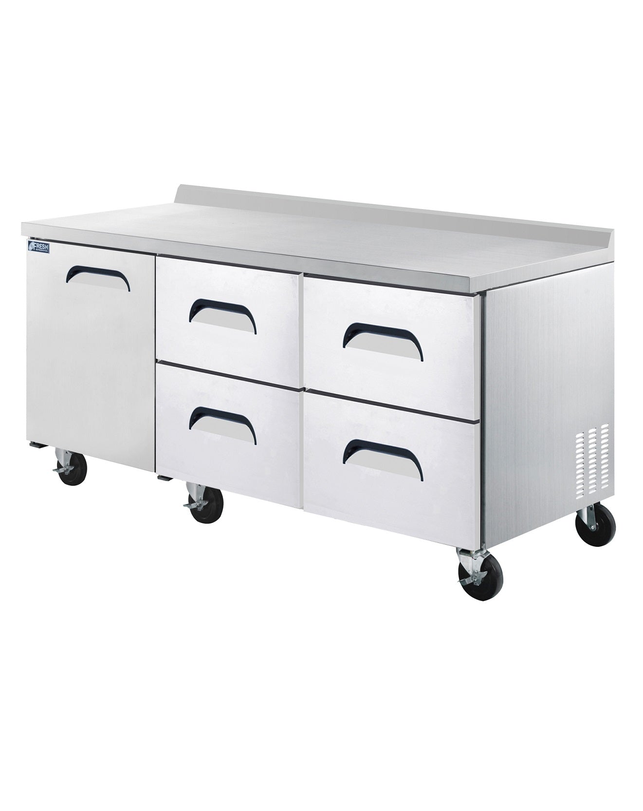 FWR-72-D4 Worktop Refrigerator Drawer with Splashback