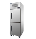 KTM-25FS2 2 HALF DOORS UPRIGHT FREEZER