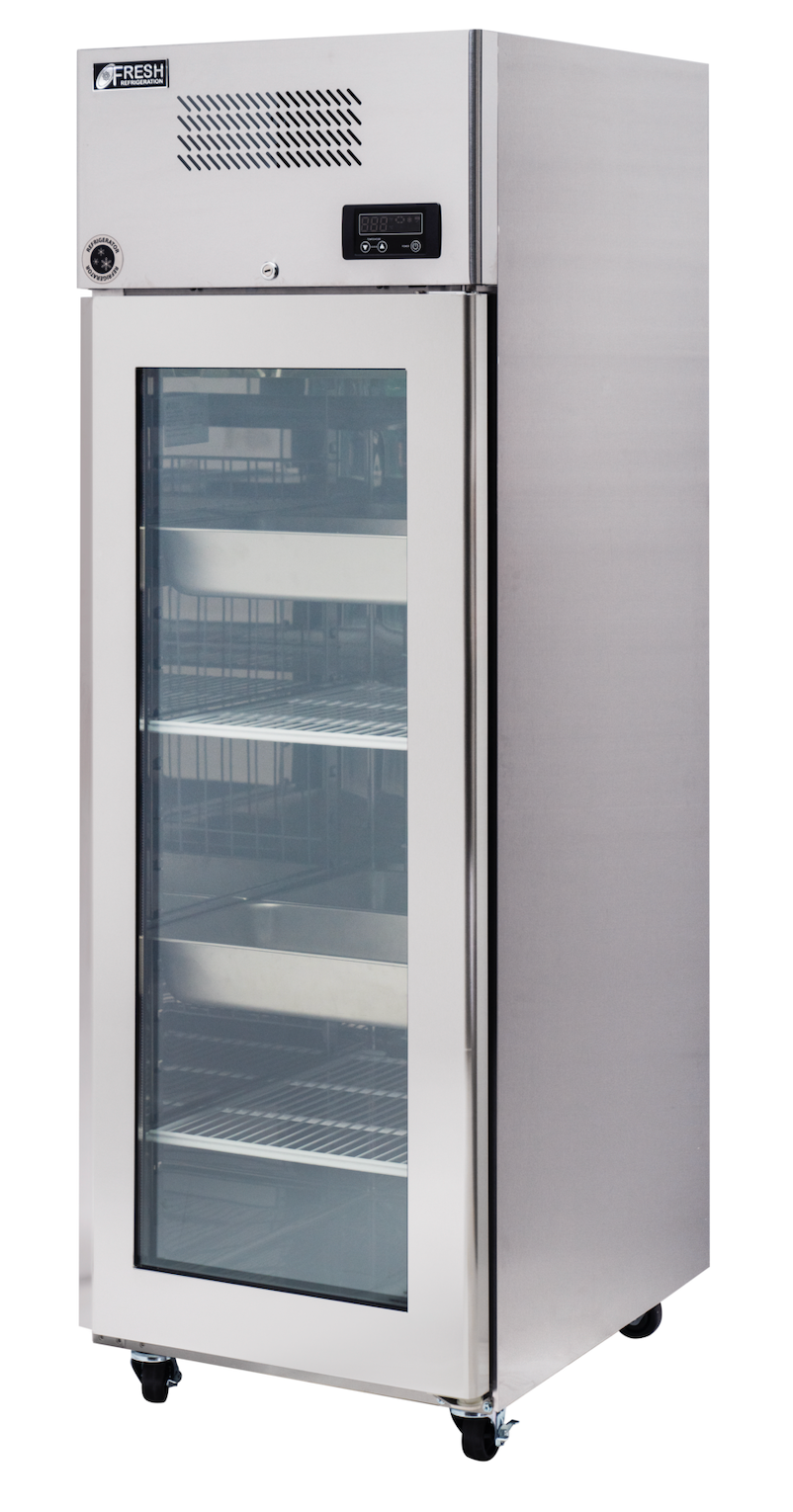 KTM-25FG1 Freezer Compact Top Mount Glass Door Upright