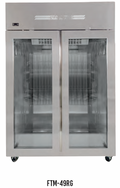 FTM-49RG Fridge Glass Door High Top Mount Upright